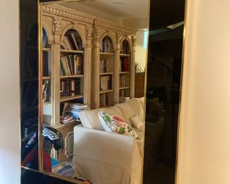 Decorative Mirror w/Gold Accents