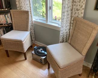 Seagrass Parson Chairs