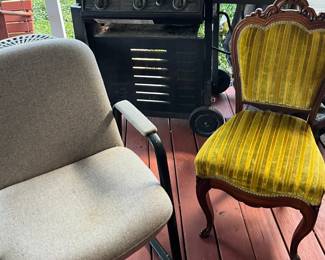 Chairs   (Grill is sold)