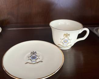 National Society Sons of the American Revolution teacup & saucer 