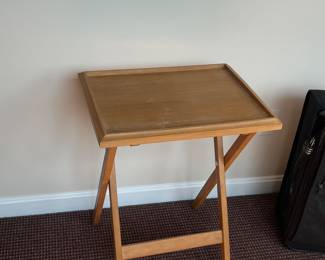 Vintage Dolphin teakwood tray table (1 of 4)