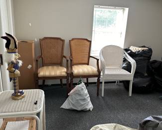 extra chairs wicker style furniture