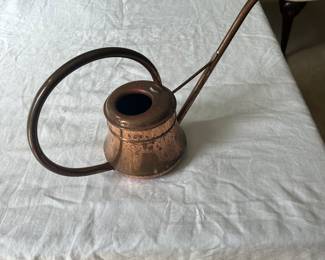 Vintage copper watering can 