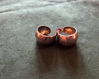 14k gold cuff earrings