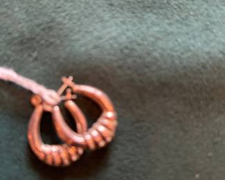 Sterling silver earrings