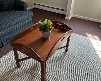 Cherry tray coffee table 