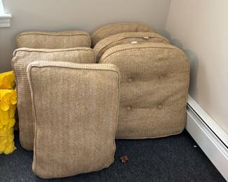 Like new Pier One-3 pairs of seat and back cushions