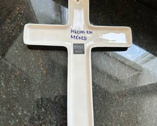 Mexican ceramic cross