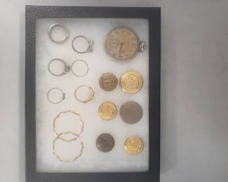 Display Lot Buttons Militaria etc