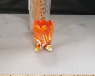 Orange Slag Toothpick