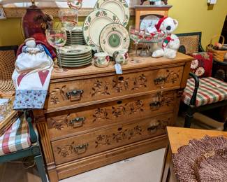 Eastlake Three Drawer Chest