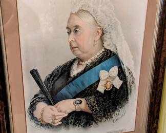 Framed Art of the Queen
