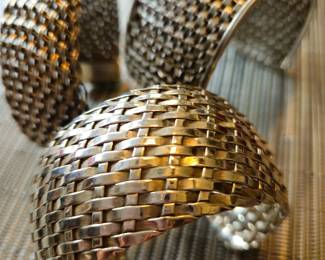 Intricate designs in sterling