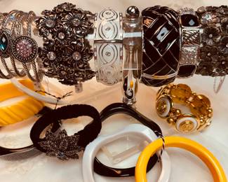 Bangles from 1930s to 1990s