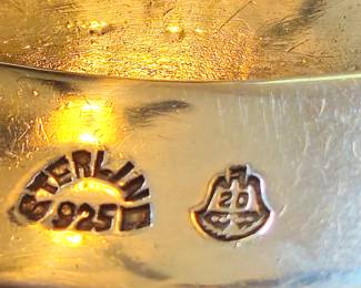 Mark on cuff bracelet