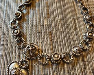 Sterling, Chile Heart necklace by Bowman Originals