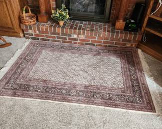 Gorgeous rug! One of many wool and natural fiber rugs 