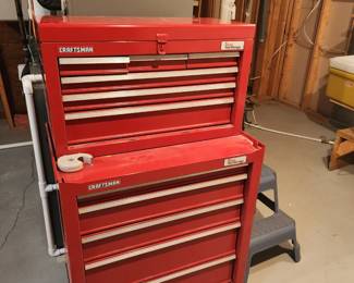 Craftsman tool box with tools included 