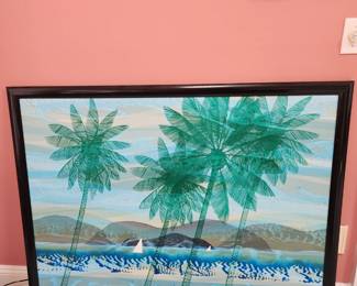 Jim Tillett large silk screen