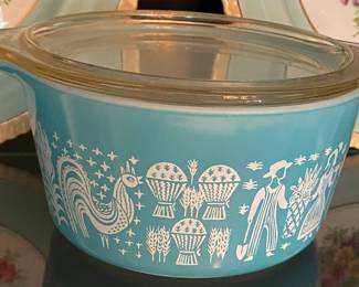 Vintage Pyrex Amis Butter Print Bowl
