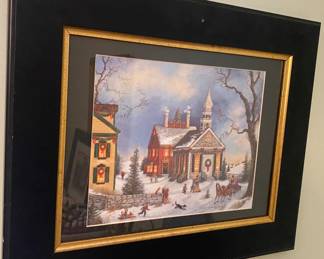 Linda Slocks Holiday Print