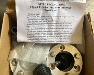 Titan & Frontier Rear Lift Block Package 