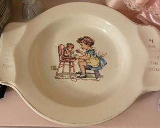 Vintage Child's Plate