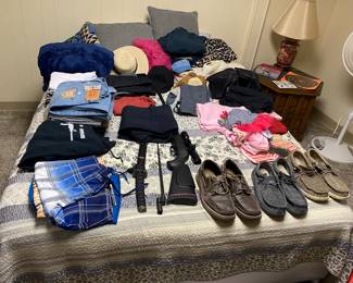 Clothes, Hats and Shoes