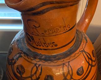 Large Souvenir Pitcher