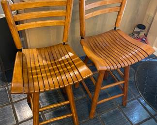 Wooden Bar Stools