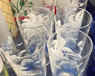 Vintage Kitchen Glasses