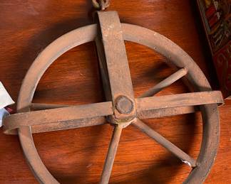 Decorative Metal Pulley