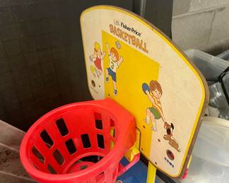 Fisher Price basketball hoop 