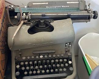 Remington typewriter 