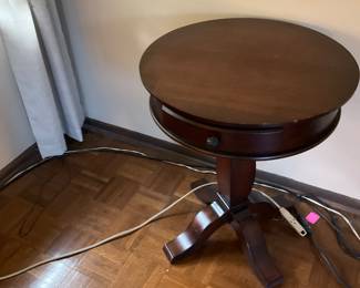 PAIR OF SIDE TABLES