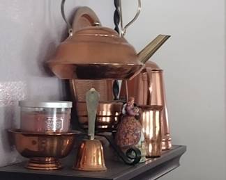 copper kettle, bell, etc.