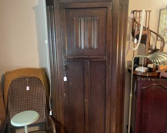 Antique rocking chair  and Wardrobe Armoire