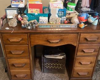 Vintage Walnut desk