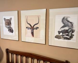Assortment of animal prints 