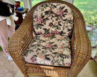 Wicker chair 