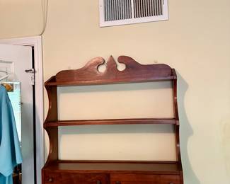 Wooden shelf 