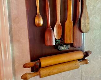 Vintage rolling  pins 