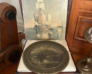 fine artwork including oil paintings