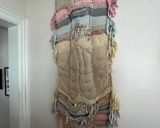 contemporary textile wall art