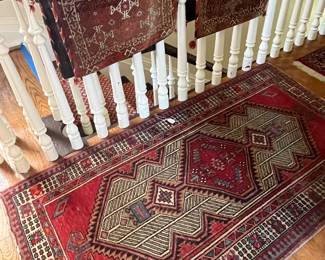 Antique Turkish Rug / Bags