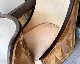 Two matching side chairs