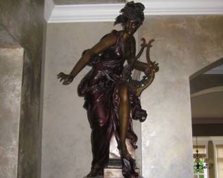 "Melody" Bronze by Albert Ernest Carrier de Belleuse