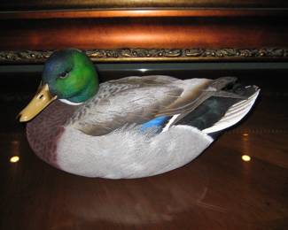 Drake Duck Decoy by, by William H. Brown #341