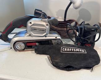 Craftsman Corded Belt Sander + Skil Palm Sander	