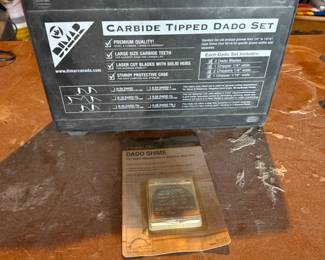 Dimar Carbide Tipped Dado Set + Veritas Dado Shims	